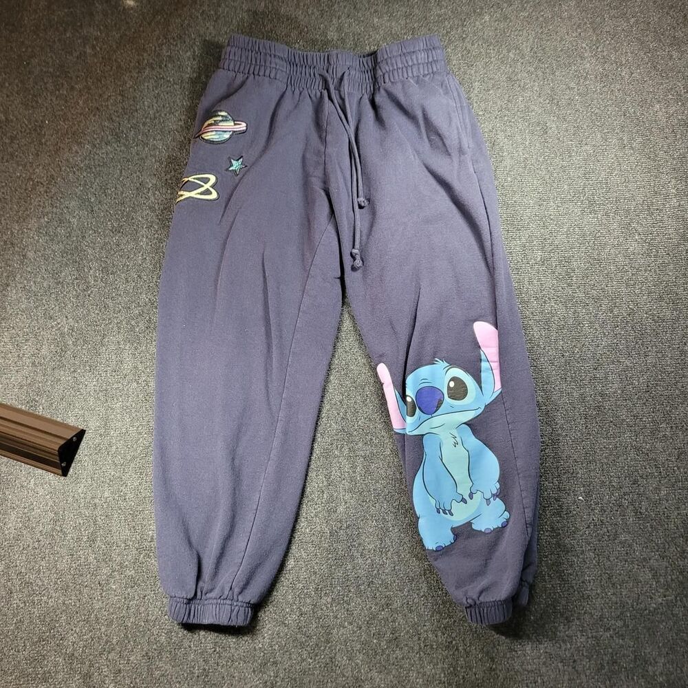 Disney Women's Purple and Blue Joggers-tracksuits